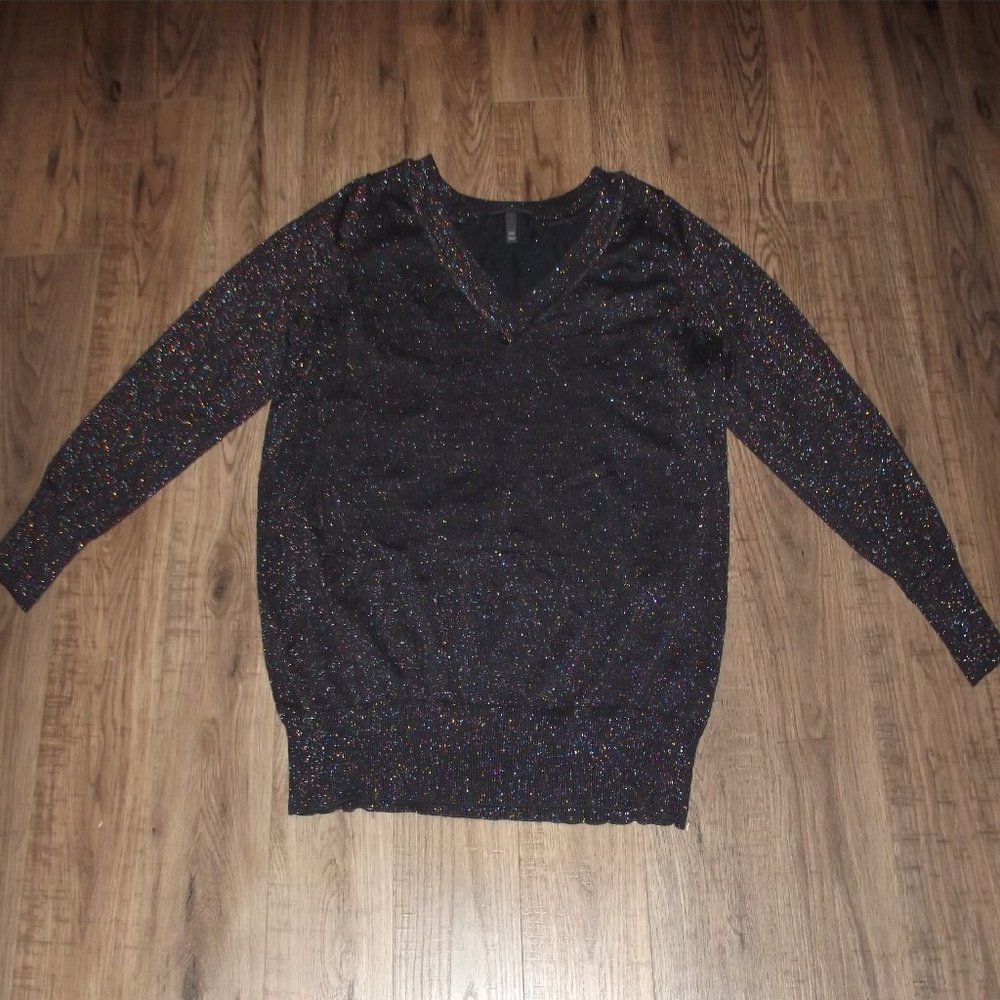 Lane Bryant Black Sweater with Sparkle - Size 18/20